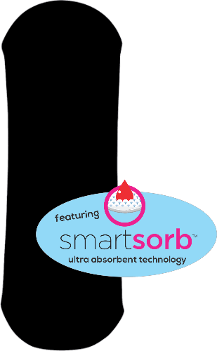 Smartliners - serviette hygiénique lavable - pour écoulement abondant.