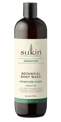 Signature | Nettoyant botanique pour le corps -Sukin Organics -Gagné en Santé