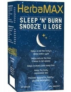 Sleep 'N' Burn Snooze U Lose -HerbaMAX -Gagné en Santé