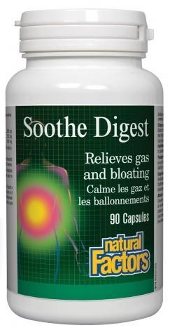 Soothe Digest -Natural Factors -Gagné en Santé