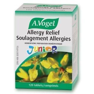 Soulagement Allergies Junior Comprimés -A.Vogel -Gagné en Santé