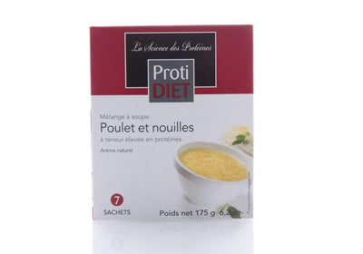 Soupe Protéinée Poulet et Nouilles -Proti diet -Gagné en Santé
