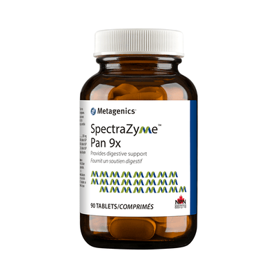 SpectraZyme Pan 9X -Metagenics -Gagné en Santé