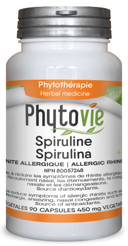 Spiruline | Rhinite allergique -Phytovie -Gagné en Santé