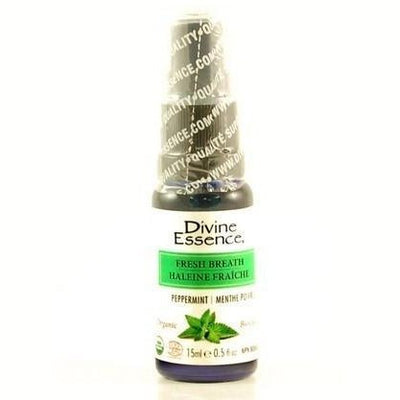 Divine essence - haleine fraîche spray bio / menthe poivrée - 15 ml – Gagné  en Santé