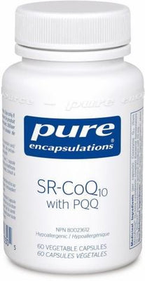 SR-CoQ10 avec PQQ -Pure encapsulations -Gagné en Santé