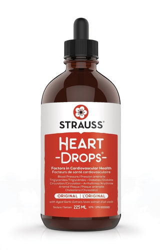 Strauss - Heartdrops Santé Cardiovasculaire -Strauss Naturals -Gagné en Santé