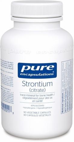 Strontium (citrate) -Pure encapsulations -Gagné en Santé