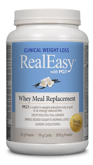 Substitut de repas au petit-lait -RealEasy -Gagné en Santé