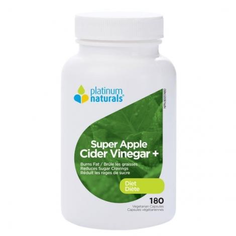 Super Apple Cider Vinegar + Diet -Platinum naturals -Gagné en Santé