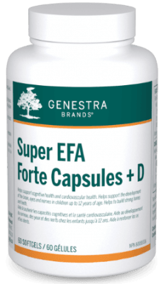 Super EFA Forte + D -Genestra -Gagné en Santé