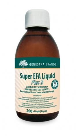 Super EFA Liquid Plus D -Genestra -Gagné en Santé
