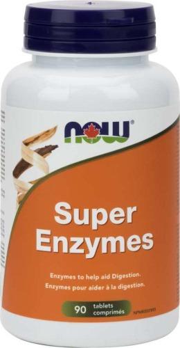 Super Enzymes - Comprimés -NOW -Gagné en Santé