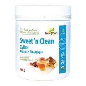 Sweet ’n Clean Xylitol -New Roots Herbal -Gagné en Santé