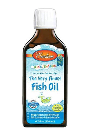The Very Finest Fish Oil Enfants -Carlson Nutritional Supplements -Gagné en Santé