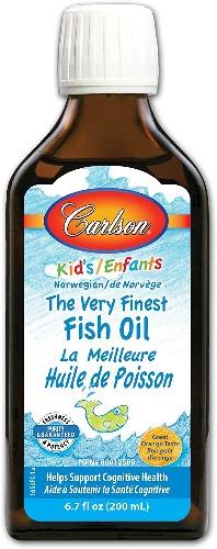 The Very Finest Fish Oil Enfants -Carlson Nutritional Supplements -Gagné en Santé