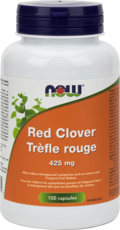 Trèfle rouge 425 mg -NOW -Gagné en Santé