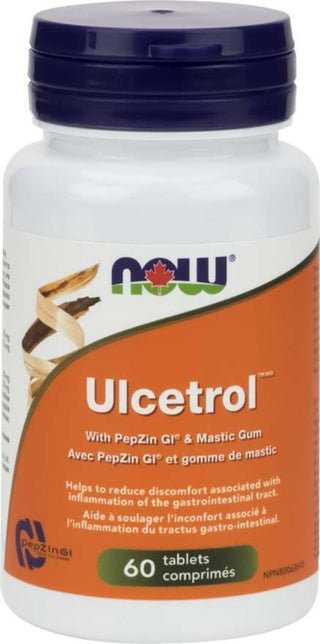Ulcetrol™ + Zinc L-camosine -NOW -Gagné en Santé