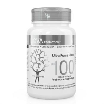 Ultra-force plus+ (14 sourches,100 milliards) -Nova Probiotics -Gagné en Santé