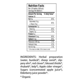 Flora - vinaigre de cidre de pomme (boisson) gingembre et citron - 500 ml.