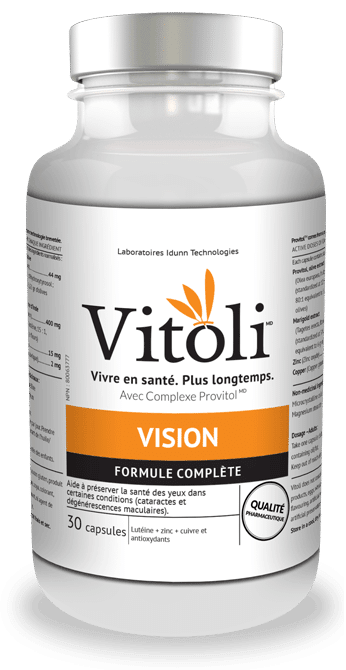 Vision formule complète -Vitoli -Gagné en Santé