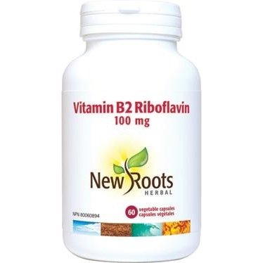 Vitamine B2 Riboflavine -New Roots Herbal -Gagné en Santé