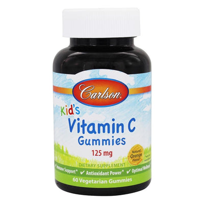 Vitamine C gélifiée pour enfants -Carlson Nutritional Supplements -Gagné en Santé