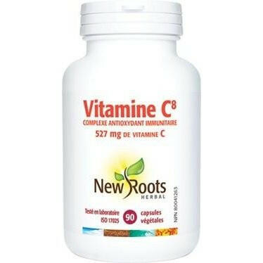 New roots herbal Vitamine C8 , 527 mg · 90 capsules végétales