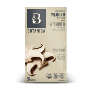 Vitamine D Biologique (Certifié Biologique) -Botanica -Gagné en Santé