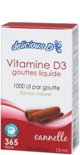 Vitamine D3 | 1000 UI -Platinum naturals -Gagné en Santé
