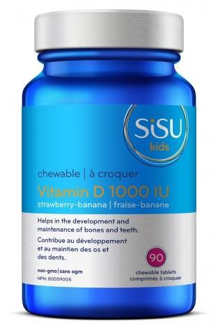 Vitamine D3 1000 UI (Enfants) -SISU -Gagné en Santé
