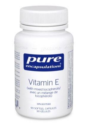 Vitamine E -Pure encapsulations -Gagné en Santé