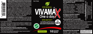VIVAMAX Une par jour -Herbal Vivamax -Gagné en Santé