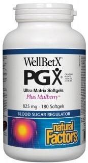 WellbetX® Extrait de murier blanc -Natural Factors -Gagné en Santé