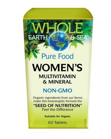 Whole Earth & Sea™ | Femmes Multivitamines et minéraux -Natural Factors -Gagné en Santé