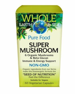 Whole Earth & Sea™ | Super Champignon -Natural Factors -Gagné en Santé