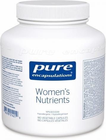 Women’s Nutrients -Pure encapsulations -Gagné en Santé