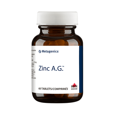 Zinc A.G. -Metagenics -Gagné en Santé