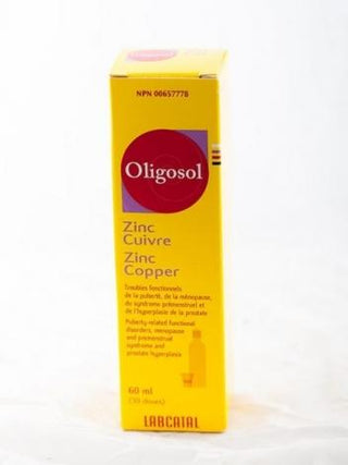 Zinc - Cuivre Oligosol -Labcatal - Oligosol -Gagné en Santé